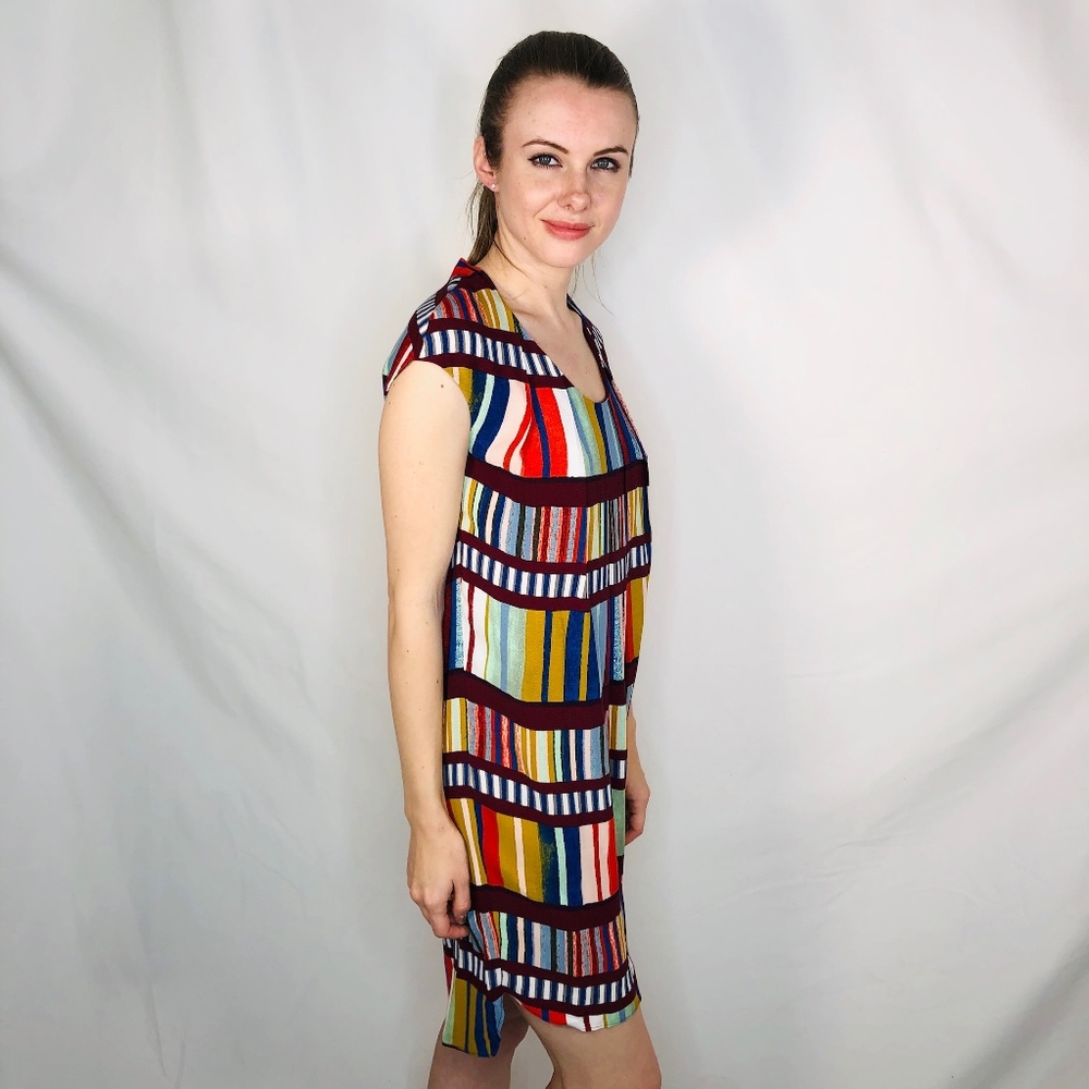 Maeve Anthropologie Bookshelf mini Dress colorful - Picture 4 of 7